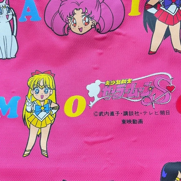 *📌SOLD* NWT Sailor Moon Pink Tote from JAPAN - Picture 11 of 12